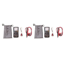 2X ZOYI ZT102A MultíMetro Digital 6000 Contagens Auto 113D Luz de Fundo AC/ VoltíMetro Tester TransíStor FreqüêNcia Diodo Temperatura