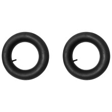 2X Wheelbarrow Inner Tube 3.50-8 Heavy Duty Rubber Inner Tube Replacement with Tr13 Valve Stem Garden Cart Inner Tube B