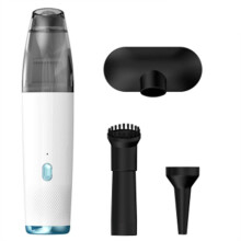 Car Vacuum Cleaner Wireless Cleaner Rechargeable Handheld Vacuum Multifunction Hand Cleaner with Strong Suction White