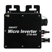 Grid Tie Solar Inverter 400W Intelligent Microinverter 22-50VDC MPPT IP65 WiFi Pure Sine Wave Converter for 110V 220V