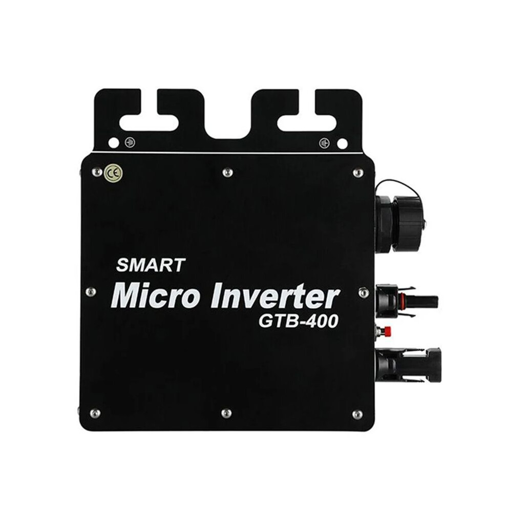 Grid Tie Solar Inverter 400W Intelligent Microinverter 22-50Vdc Mppt Ip65 Wifi Pure Sine Wave Converter For 110V 220V 4711184619846