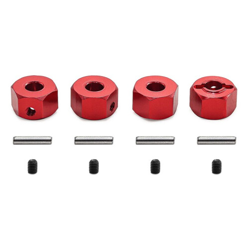 RC Car Upgrade Hex Connector 12MM Kit for   MAXX RC Car Accessories Red