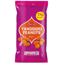 Bestin Tandoori Peanuts 50g (Pack of 12)