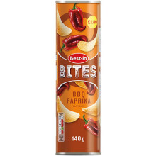 Best In Bites BBQ Paprika 140g (Pack of 12)