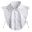1 Pezzo Colletto Finto Bianco Mezza Camicia Staccabile Per Donna 2