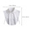 1 Pezzo Colletto Finto Bianco Mezza Camicia Staccabile Per Donna 6