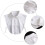 1 Pezzo Colletto Finto Bianco Mezza Camicia Staccabile Per Donna 7