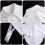 1 Pezzo Colletto Finto Bianco Mezza Camicia Staccabile Per Donna 8