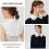 1 Pezzo Colletto Finto Bianco Mezza Camicia Staccabile Per Donna 11
