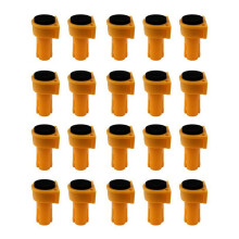 20Pcs Bench Dogs,Woodworking Table Stop with Non-Slip Pad Multipurpose Woodworking Accessories for Workbench 19mm