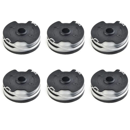 6Pcs Thread Spools for LIDL/Parkside Cordless Grass Trimmer PRTA 20-Li A1 B2 C3 String Garden Tool Replacement Part