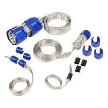 Car Braid Hose Sleeving Kit Universal Vacuum Fuel Radiator Heater Hose Sleeve Replace Parts