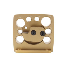 8Holes Dowel Maker Jig Kit W/ Carbide Blades -Metric Woodworking Electric Drill Milling Dowel Round Rod Auxiliary Tool B