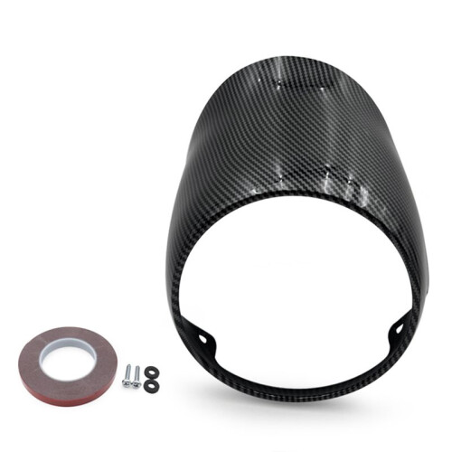 Motorcycle Front Fairing Headlight Cover Windshield Fairing for  Primavera 150 Carbon Fiber Pattern