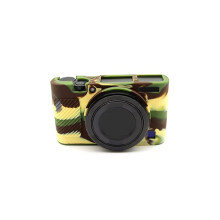 Silicone Protective Case for DCS-RX100 Series M3, M4, M5, M6, M7 - Soft, Scratchproof Camera Skin Cover Green