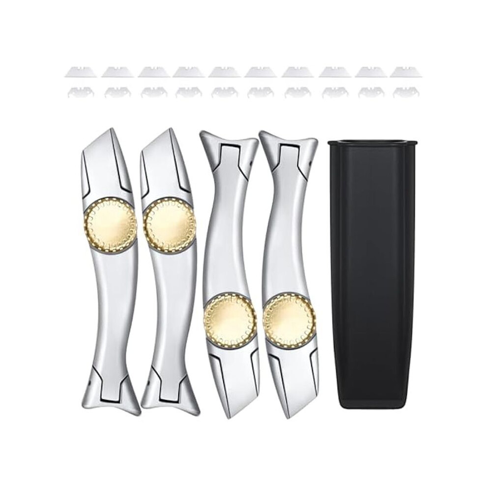 4Pcs Carpet Knife With 20Pcs Replacement Knife Blades Roofing Tools Utility Knives Knife Blade Cutter 6032794206508