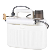 5L Elektrisk Trädgårdsspruta, Laddningsbart Type-C 2200mAh Batteri, med 300 cm Förlängningsrör och Duschspraybar.