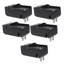 5X NP-F550 Battery Charger for NP-FM50, FM70, FM90, FM30, FM500H, FM51(USplug)