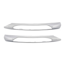 Car Front Fog Light Grille Chrome Molding Trim for W204 C200 C280 C350