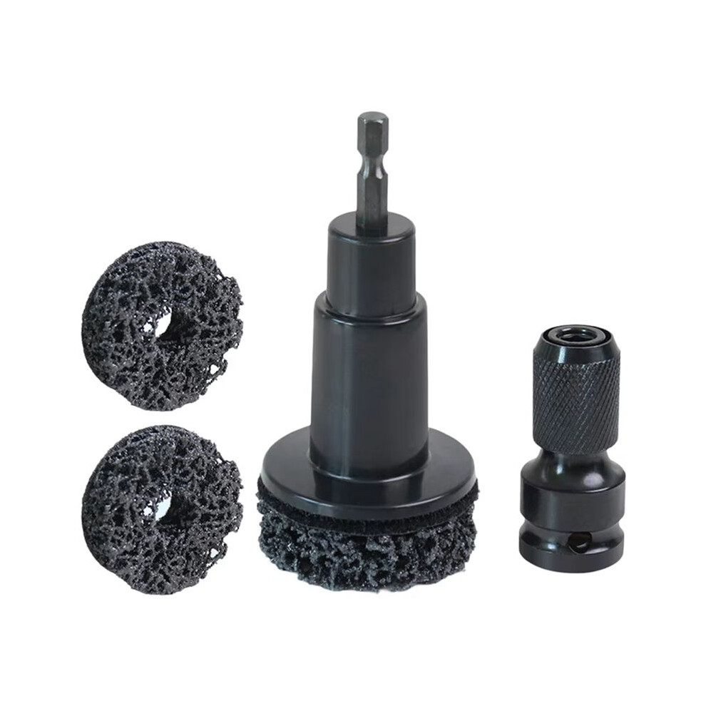 Wheel Hub Axle Brake Disc Grinding Rust Removal Maintenance Polishing Pad For Car Wheel Stud Burnishing 6031244127097