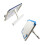 1Pc Lightweight Foldable Reading Book Holder for Kids Sky-Blue 3