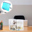 1Pc Lightweight Foldable Reading Book Holder for Kids Sky-Blue 5