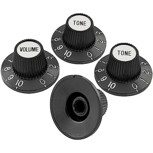 12X Witch Hat Knobs Top Hat Knobs Tone Volume Control Knobs for Electric Guitar Bass Amplifier Effect Pedal 2