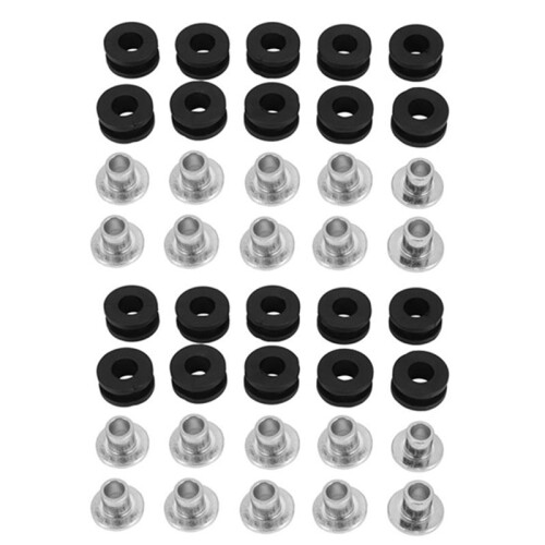 20Pcs Motorcycle Rubber Grommets for  for  for  for  Fairings