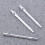 12 Aste Per Freccette In Lega Alluminio 4,5 Mm Con Filetto 2Ba 4