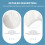 100Pcs Breathable White Disposable Bouffant Caps with Elastic Band 7
