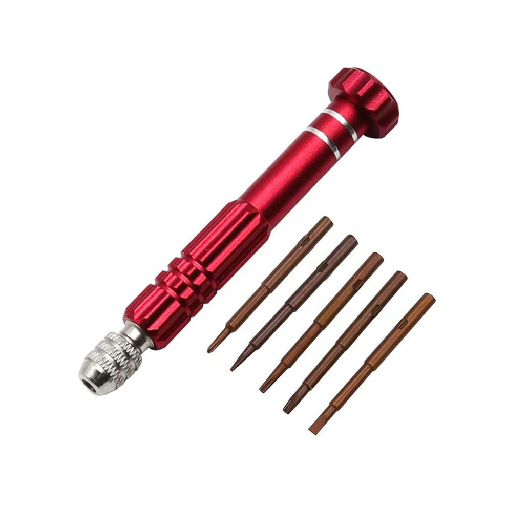 Multifunctional 5 In 1 Screwdriver Set Disassembly Screwdriver Slotted Plum Blossom Computer Glasses Maintenance 6033247011045