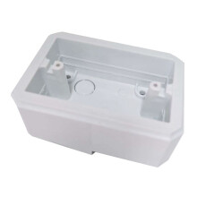 FS8171 White Flanged Outlet Box Compatible with for Dut-Ch Lap Siding