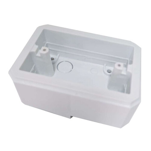 FS8171 White  Flanged Outlet  Box Compatible with for Dut-Ch Lap Siding
