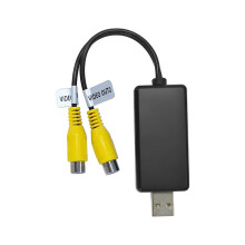 Adapter Wyjściowy Wideo USB do CVBS 2 Wyjścia CVBS Kabel USB do RCA 5 V USB do Odtwarzacza Multimedialnego Android TV