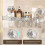 2X Light Luxury Style Punch-Free Storage Rack, Shower Organizer Suction, Suction Cup Shelf 5