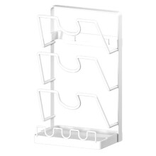 Multifunctional Kitchen Storage Rack - Wall-Mounted Pot Cover, and Cutting Board Organizer with Drain Rack Large