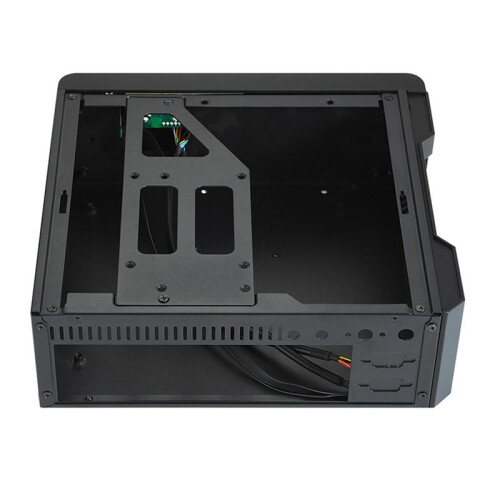 2X MX02  ITX Computer Case HTPC Host Chassis USB2.0 ITX Enclosure Chassis di Controllo Industriale per Ufficio 2