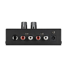 4X Ultra-Compact Phono Preamp PP500 with Bass Treble Balance Volume Adjustment Pre-Amp Turntable Preamplificador US Plug