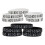 10 pezzi braccialetti in silicone con note musicali per concerti 8