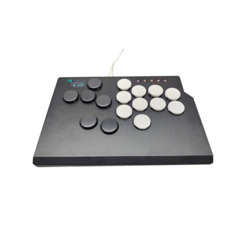 16Keys Game Keyboard Hitbox Leverless Controller Fighting Gaming Joystick for Pc/Ps3/Ps4/Ps5/ Steam Arcade Pc Gift A