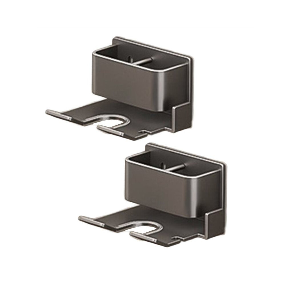 Tauoh Hair Dryer Holder, Easy Install Wall-Mounted, No-Drill Bathroom Organizer For Electric Blow Dryers