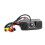 3 in 1 HD CCD Car Rear View Camera Parking  Detector Sensor LED Night Vision Waterproof Reverse Camera 1