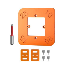 Woodworking Router Corner Radius Templates Jig Routing Curved Corners Milling Circular Radian Hardness Tool R10-R25