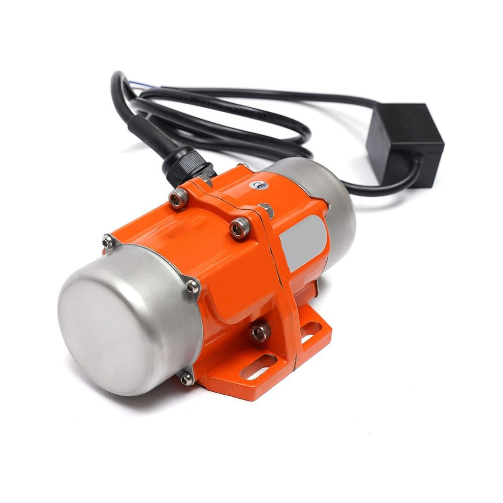 Tauoh Ac Vibration Motor 100W Vibrating Asynchronous 110V 3600Rpm,For Shaker Table, Adjustable Eccentricity Block