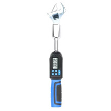 Adjustable Digital Torque Wrench Spanner , 6.8-135N.M Electronic Jaw Open End Torque Wrench with Buzzer & LED