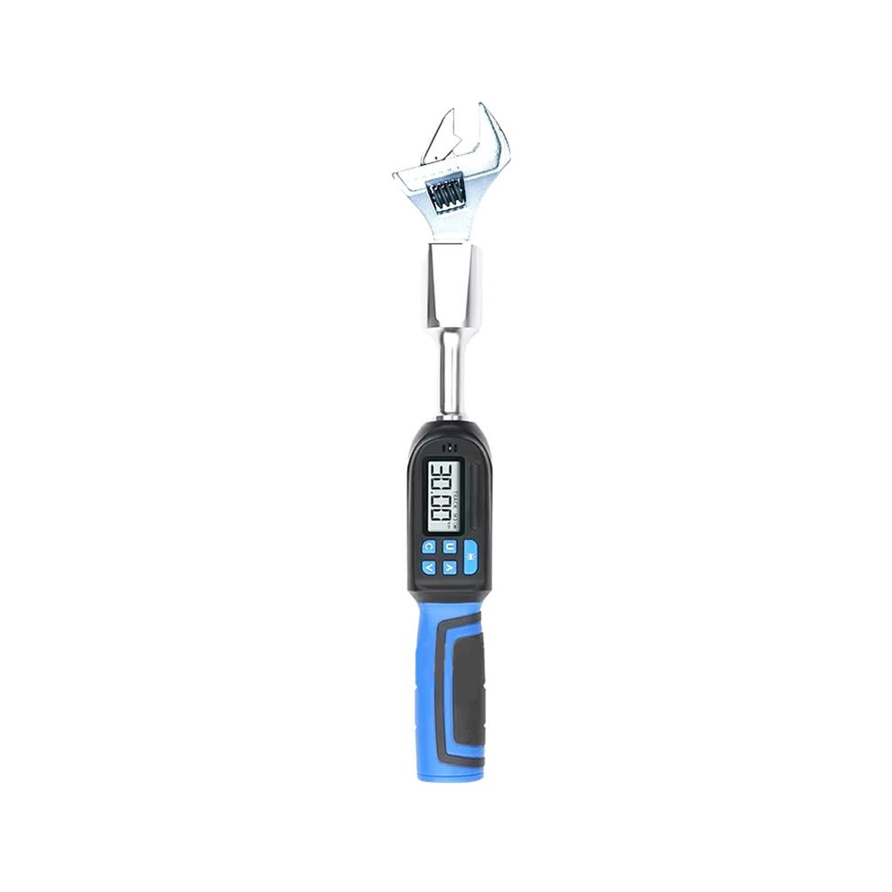 Adjustable Digital Torque Wrench Spanner 6.8-135N.m Electronic Jaw Open End Torque Wrench With Buzzer & Led 6032218136909