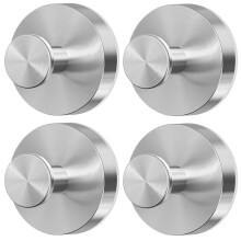 Suction Cup Hooks for Shower Stainless Steel Punch-Free Hook, No Drill Removable Hanger Shower Hanging Robe,Towel Holder