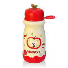 17oz Insulated Water Bottle, Cartoon Animal Patterns, Portable Strap,Keeps Drinks Cold/Hot for Daily Use A