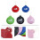 5St Lichtgewicht PVC Ronde Suitcase Id Labels Voor Reizen 2