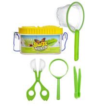 New 5PCS Outdoor Nature Exploration Tool Kid Insect Observation Box Bug Viewer Bound Catcher Collection Kit